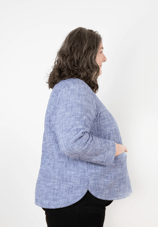 The Tamarack Jacket (Sizes 14 - 32) by Grainline Studio (Printed Paper Pattern) - Emmaline Bags Inc. - Sewing Patterns