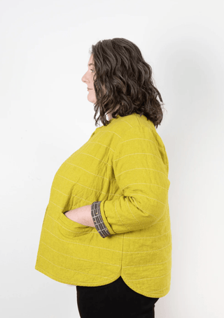 The Tamarack Jacket (Sizes 14 - 32) by Grainline Studio (Printed Paper Pattern) - Emmaline Bags Inc. - Sewing Patterns