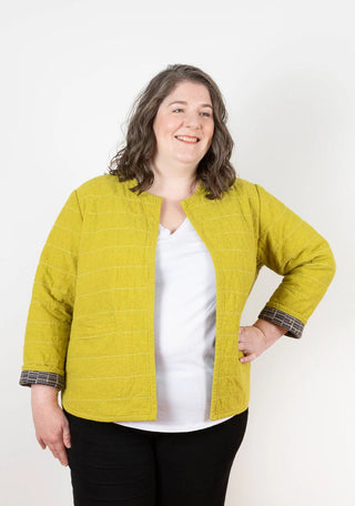 The Tamarack Jacket (Sizes 14 - 32) by Grainline Studio (Printed Paper Pattern) - Emmaline Bags Inc. - Sewing Patterns