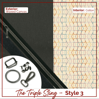 The Triple Sling - Complete Bag Making Kit - Emmaline Bags Inc. - Bag Kit