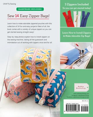 The Zipper Pouch Book - Emmaline Bags Inc.