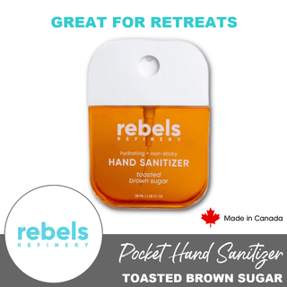 Toasted Brown Sugar | Refillable Pocket Hand Sanitizer - Emmaline Bags Inc. - Sewing Supplies & Notions