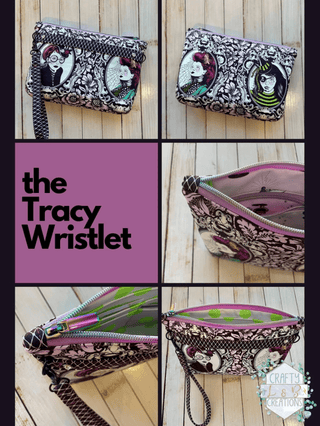 Tracy Wristlet by Linds Handmade (Printed Paper Pattern) - Emmaline Bags Inc.