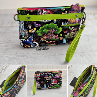 Tracy Wristlet by Linds Handmade (Printed Paper Pattern) - Emmaline Bags Inc.