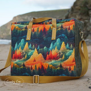 Travel Light Duffle by Country Cow Designs (Printed Paper Book Pattern) - Emmaline Bags Inc. - Sewing Patterns