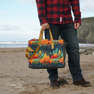 Travel Light Duffle by Country Cow Designs (Printed Paper Book Pattern) - Emmaline Bags Inc. - Sewing Patterns