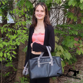 Travel Light Duffle by Country Cow Designs (Printed Paper Book Pattern) - Emmaline Bags Inc. - Sewing Patterns