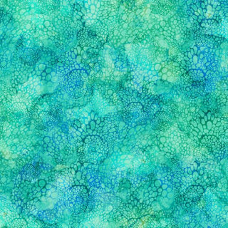 Turquoise Bubbles | Coral Reef for Northcott (¼ Yard) - Emmaline Bags Inc. - Fabric