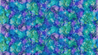 Turquoise Texture | Coral Reef for Northcott (¼ Yard) - Emmaline Bags Inc. - Fabric