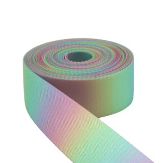 Unicorn Pixie Dust | Zipper Valley Printed Webbing (6 Yards) | 1 ½" Wide (38 mm) - Emmaline Bags Inc. - Straps & Handles