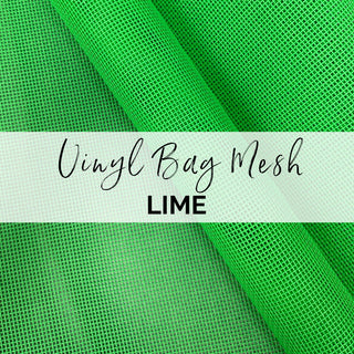 Vinyl Bag Mesh (18 in x 36 in) - Emmaline Bags Inc.