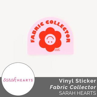 Vinyl Sticker: Fabric Collector - Emmaline Bags Inc.