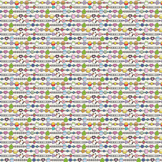 White Bracelets | Joyful Squishmallows for Northcott (¼ Yard) - Emmaline Bags Inc. - Fabric