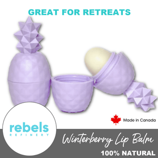 Winterberry 100% Natural Lip Balm | Rebels Refinery - Emmaline Bags Inc. - Sewing Supplies & Notions