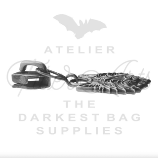 Wolf Zipper Sliders w/ Pulls | SIZE5 (2 Pack) - Emmaline Bags Inc. - Bag Zippers