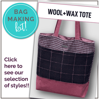 Wool+Wax Tote | Bag Making Kit - Emmaline Bags Inc.-Bag Kit
