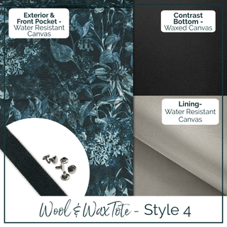 Wool+Wax Tote | Bag Making Kit - Emmaline Bags Inc.-Bag Kit