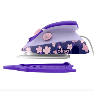Yaya Han Cherry Blossom | Oliso Mini Iron with Trivet & LED Light - Emmaline Bags Inc.-Sewing Supplies & Notions
