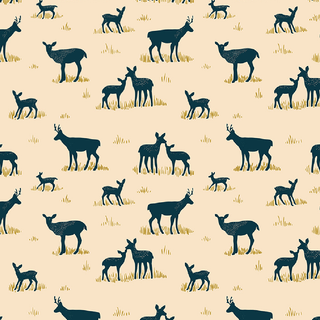 Yearlings | Bramble & Bloom by Katie O'Shea for FIGO (¼ Yard) - Emmaline Bags Inc.-Fabric