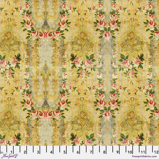 Yellow Wallpaper // Tim Holtz Eclectic Elements - Palette - (1/4 yard) - Emmaline Bags Inc.