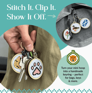 'You're Purr - Fect' | Mini Matchbox Cross Stitch Kit - Emmaline Bags Inc. - Sewing Supplies & Notions