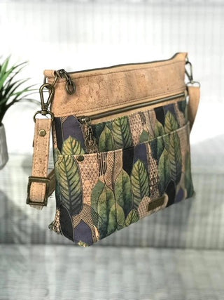 Zabelia Triple Zip Bag by Blue Calla Sewing Patterns (Printed Paper Pattern) - Emmaline Bags Inc.