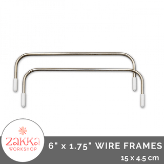 Zakka Wire Frames 6" - Emmaline Bags Inc.