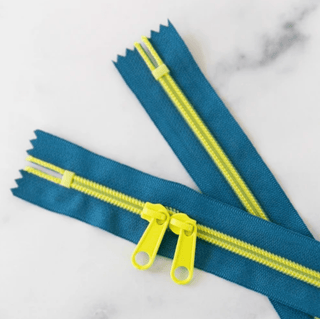 Zap | 30" Nylon Coil Zipper | *Size #5* with Two Pulls - Emmaline Bags Inc.-Bag Zippers