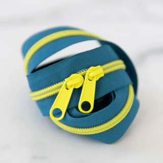 Zap | 30" Nylon Coil Zipper | *Size #5* with Two Pulls - Emmaline Bags Inc.-Bag Zippers