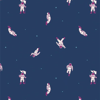 Zero Gravity // Rocket Science for Art Gallery Fabrics - (1/4 yard) - Emmaline Bags Inc. - Fabric