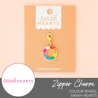 Zipper Charm: Color Wheel - Emmaline Bags Inc. - Sewing Supplies & Notions