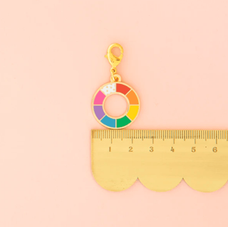 Zipper Charm: Color Wheel - Emmaline Bags Inc. - Sewing Supplies & Notions
