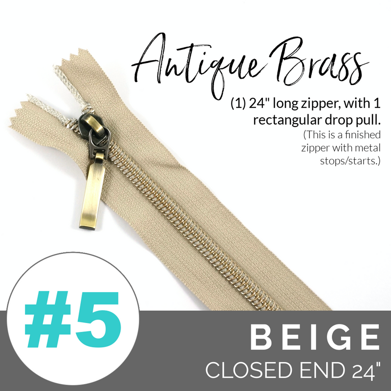 Emmaline 24" Long - *SIZE#5* (With Rectangle Drop Pull)