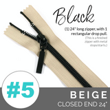 Emmaline 24" Long - *SIZE#5* (With Rectangle Drop Pull)