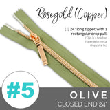 Emmaline 24" Long - *SIZE#5* (With Rectangle Drop Pull)