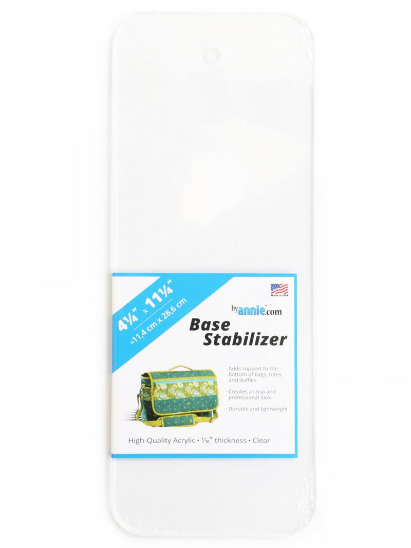Acrylic Base Stabilizer BS100 (4-1/4" x 11-1/4") - Emmaline Bags Inc.
