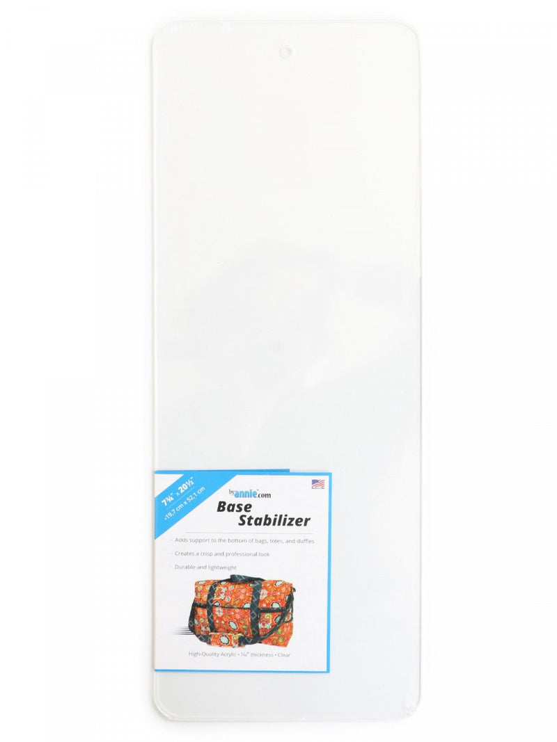 Acrylic Base Stabilizer BS180 (7-3/4" x 20-1/2") - Emmaline Bags Inc.