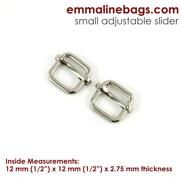 Bag Strap Sliders & buckles for wholesale channel - Emmaline Bags Inc.