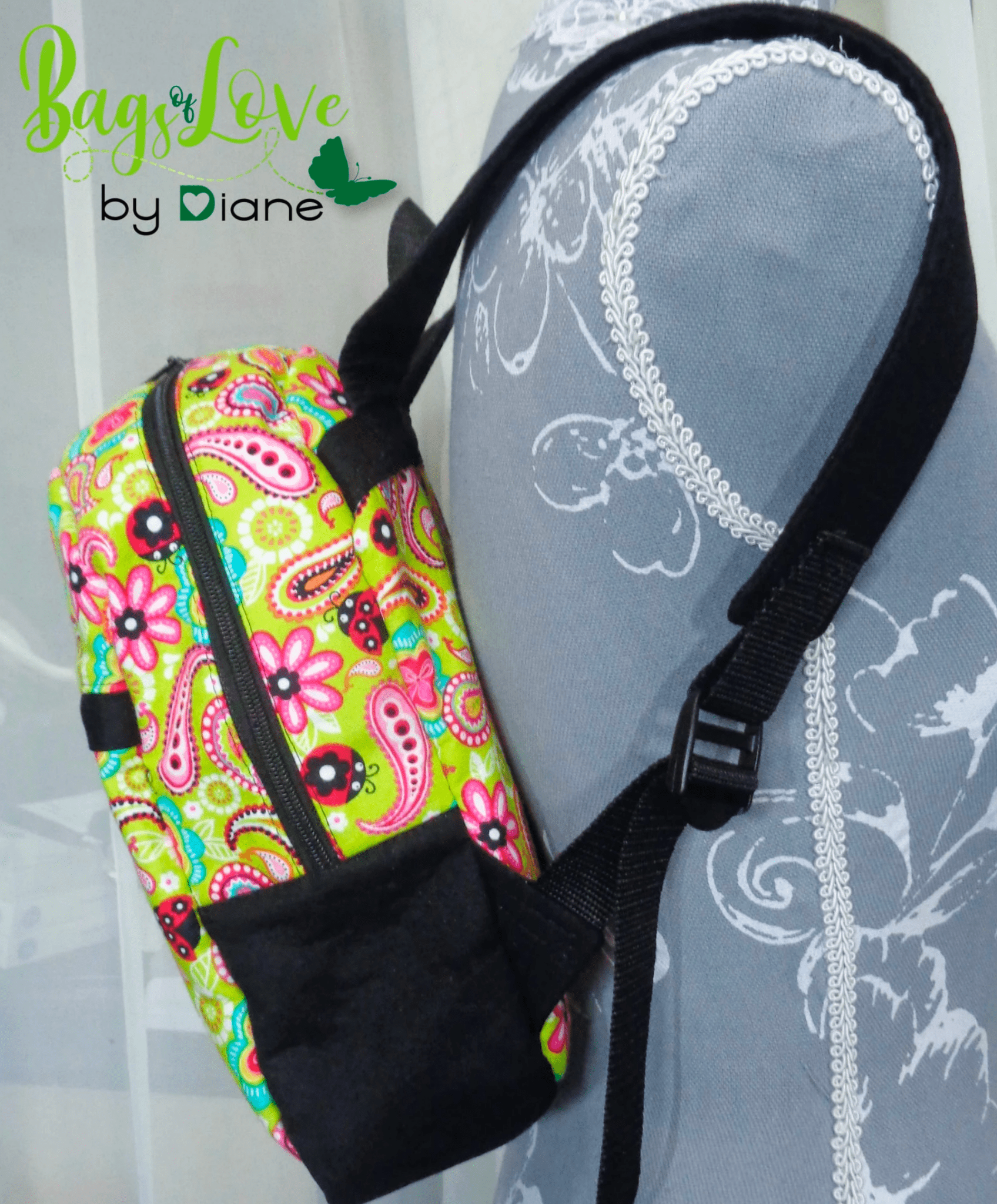 Bailey Backpack by UhOh Creations (Printed Paper Pattern)