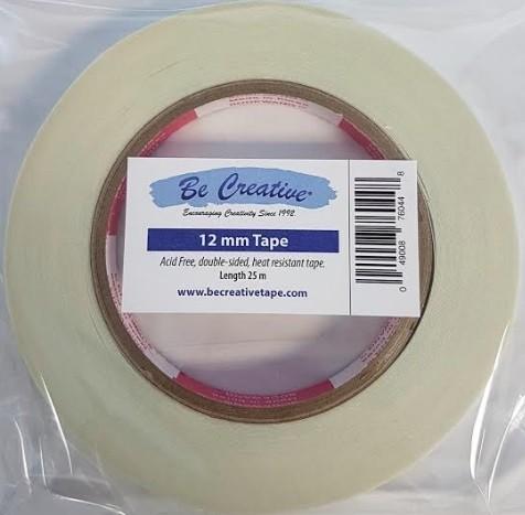 Be Creative 1/2" (12 mm) Double-Sided Tape (25m) - Emmaline Bags Inc.