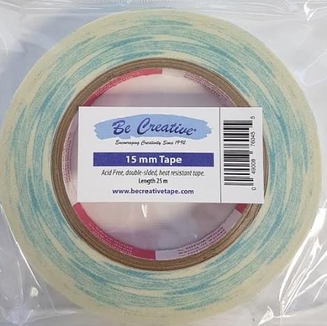 Be Creative 5/8" (15 mm) Double-Sided Tape (25m) - Emmaline Bags Inc.