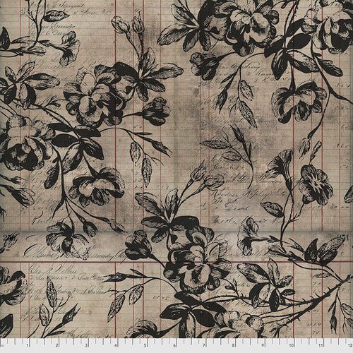 Beloved - Neutral // Foundations by Tim Holtz Electic Elements - (1/4 yard) - Emmaline Bags Inc.