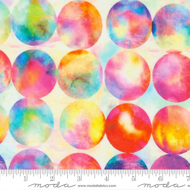 Big Dots in Prism // Gradients Auras by Moda (1/4 yard) - Emmaline Bags Inc.