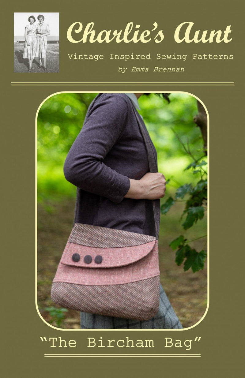 Bircham Bag by Charlie's Aunt (Printed Paper Pattern) - Emmaline Bags Inc.