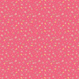 Blossoms Pink • Finding Wonder for Poppie Cotton (1/4 yard) - Emmaline Bags Inc.