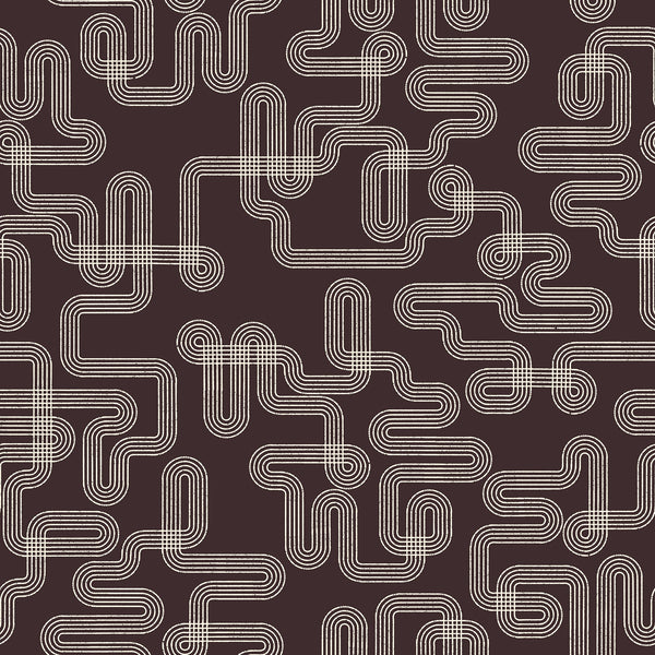 Caviar Labyrinth • Linear by Ruby Star Society for Moda (1/4 yard) - Emmaline Bags Inc.
