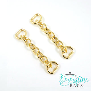 Chain Strap Connectors - 2 Pack - Emmaline Bags Inc.