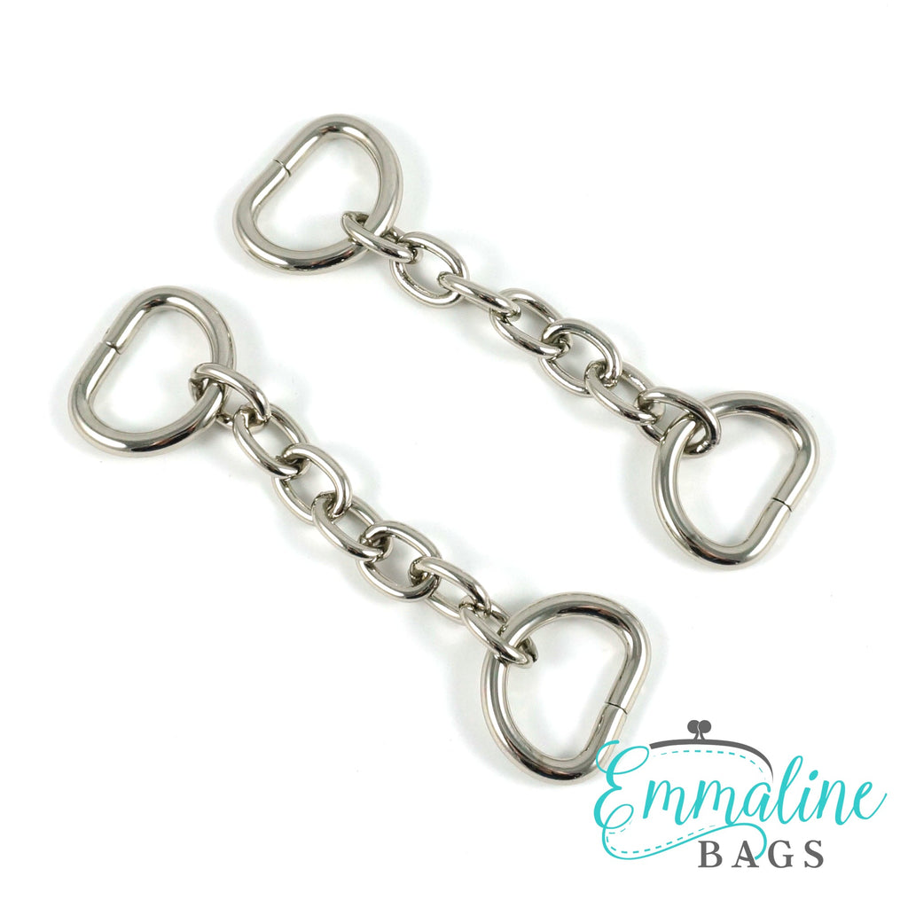 Chain Strap Connectors 2 Pack Emmaline Bags Inc.