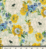 Charlotte Garden Mist // Charlotte by Bari J for Art Gallery Fabrics - (1/4 yard) - Emmaline Bags Inc.