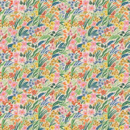 Cream Lea // by Rifle Paper Co. for Cotton + Steel (1/4 yard) - Emmaline Bags Inc.